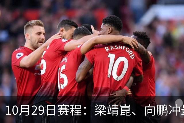 10月29日赛程：梁靖崑、向鹏冲最后16强2个名额！女队王艺迪冲8强